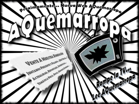 Cartel de presentación y slogan de la web