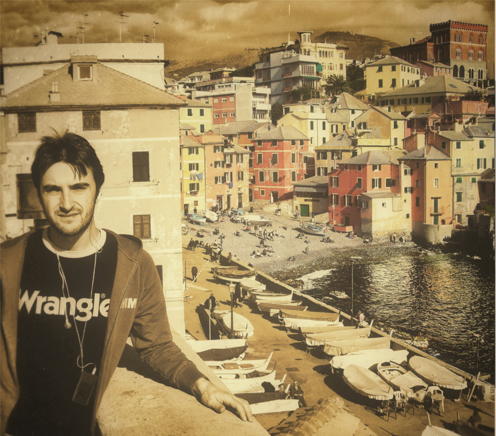 Fotografía de Izzy en Boccadasse. Italia
