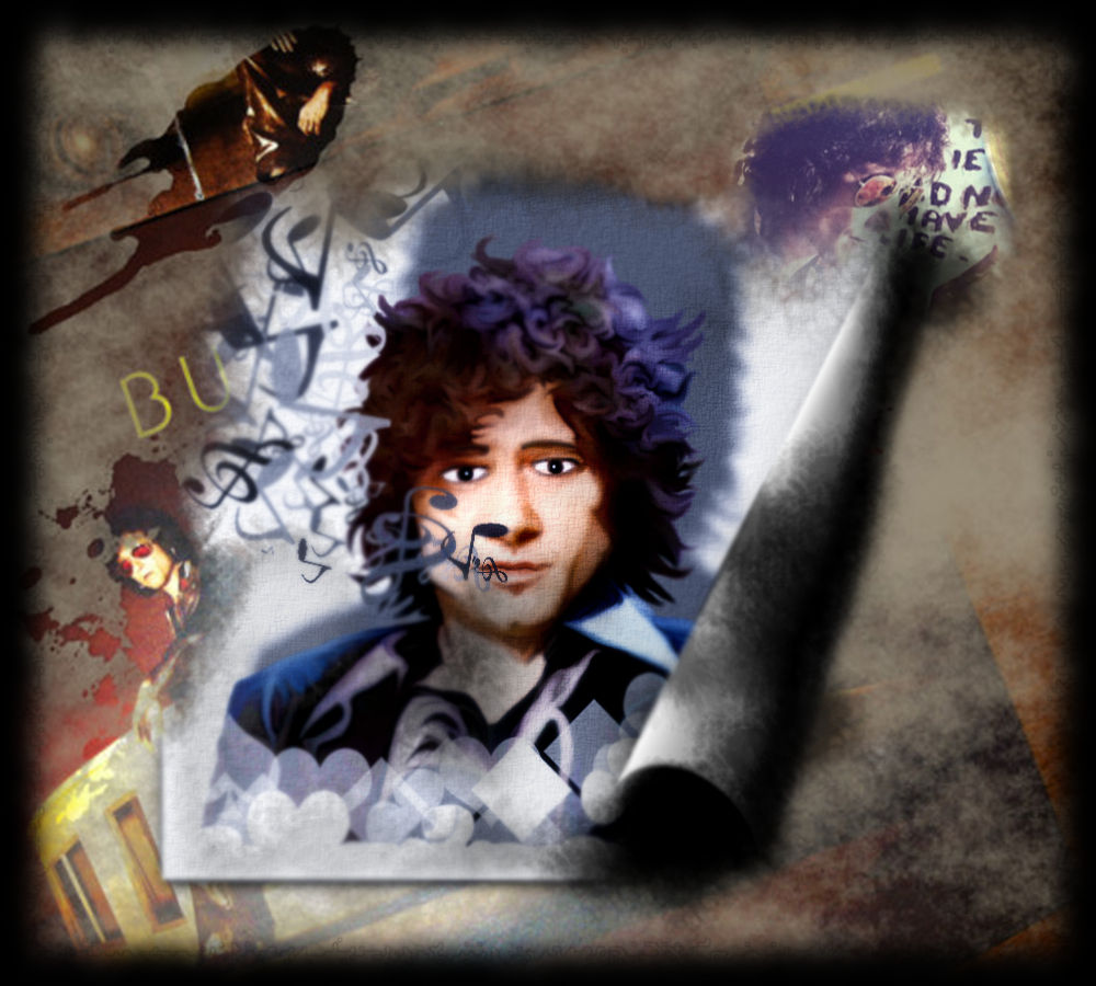 Caricatura de Bunbury sobre una hoja de papel