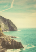 Fotografía de la Liguria, costa italiana