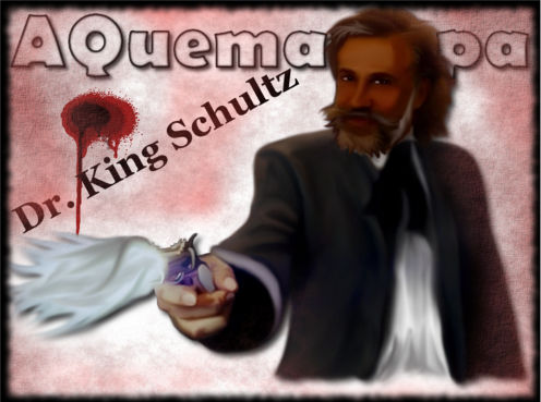Dibujos de King Schultz de Django Desencadenado