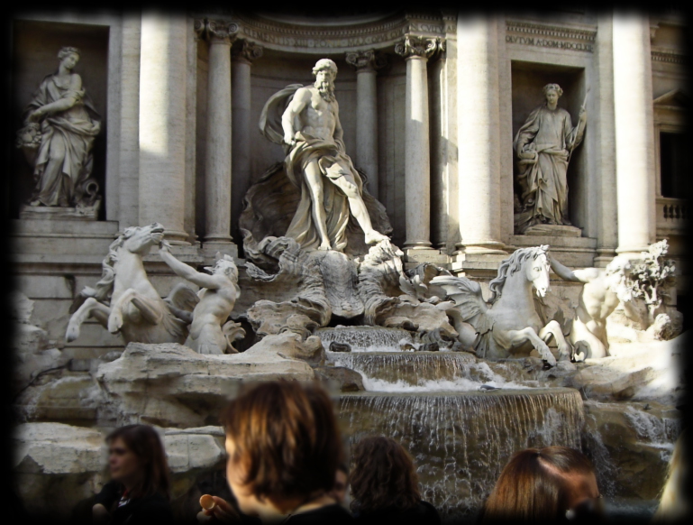 Fontana di Trevi. Roma 2008.