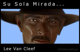 Lee Van Cleef AQ Art. AQuemarropa. Spaghetti Western