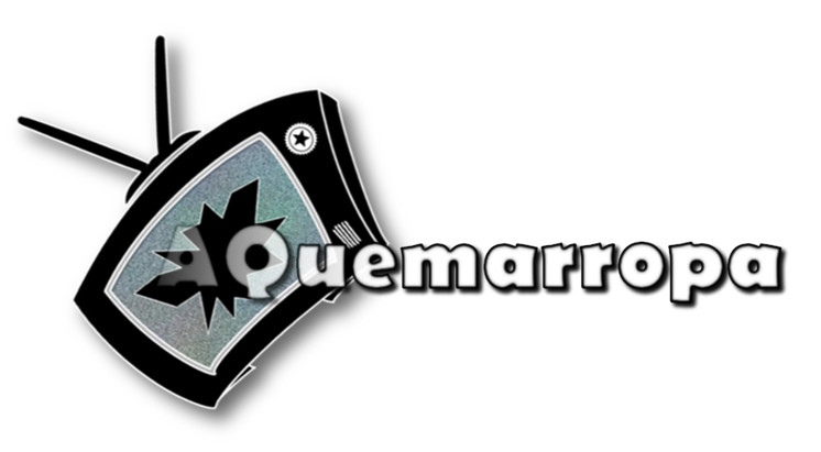 Dibujo de una television y la letras "AQuemarropa"