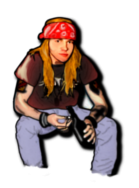 Axl Rose, dibujo