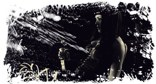 Nancy Callahan en imagen promocional Jessica Alba en Sin City