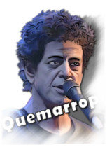 Caricatura realista de uno de los genios del Rock N' Roll