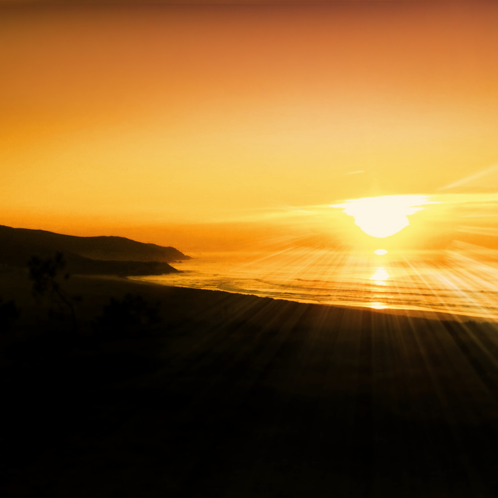 Puesta de Sol en la Playa de Doniños, Ferrol Love Galicia. Sección de fotografía y viajes