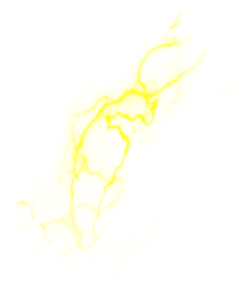Dibujo de un rayo eléctrico