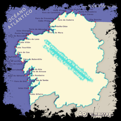 Mapa de Galicia
