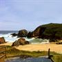 Palya Pequeña en A Frouxeira, Valdoviño