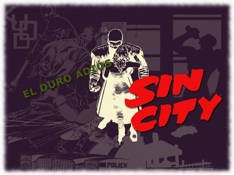 Artwork a partir del cómic de Frank Miller