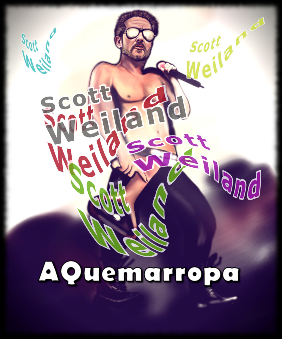 Dibujo de Scott Weiland