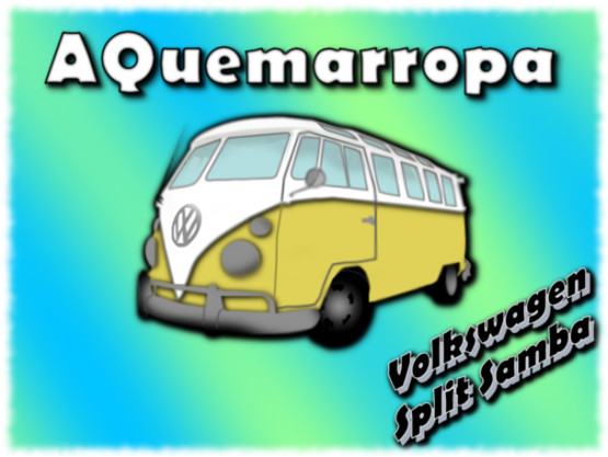 Lámina de una Volkswagen Split Samba