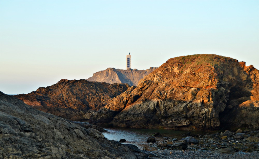 Fotografía del Faro de Meirás en Punta Frouxeira